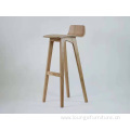 Bar Stool Wooden High Chair For Bar Table